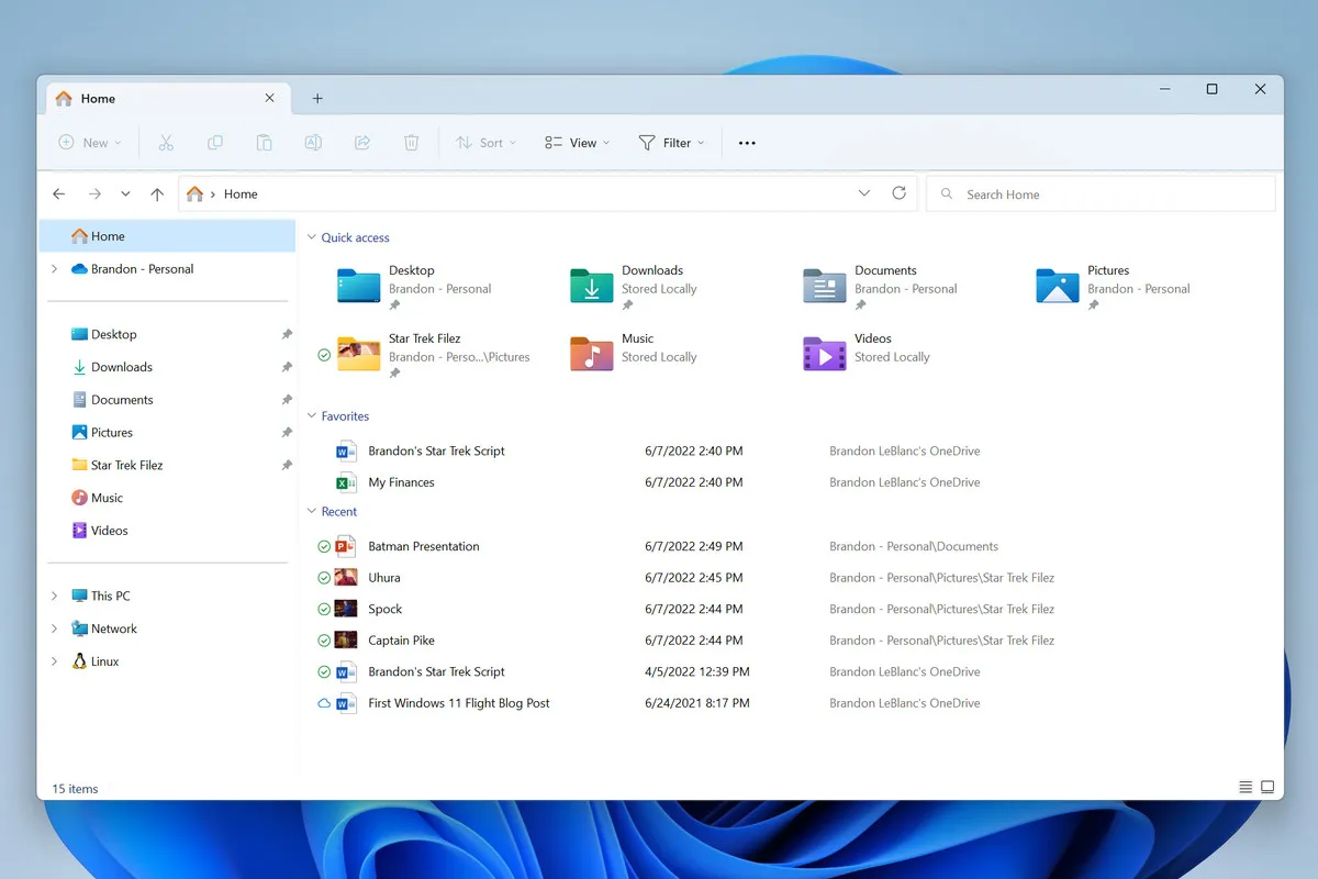 Windows 11的新文件资源管理器标签即将发布-锋巢网