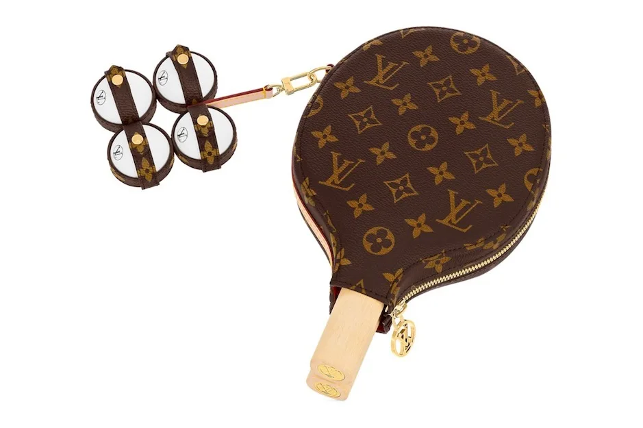 Louis Vuitton發布全新乒乓球套裝-鋒巢網
