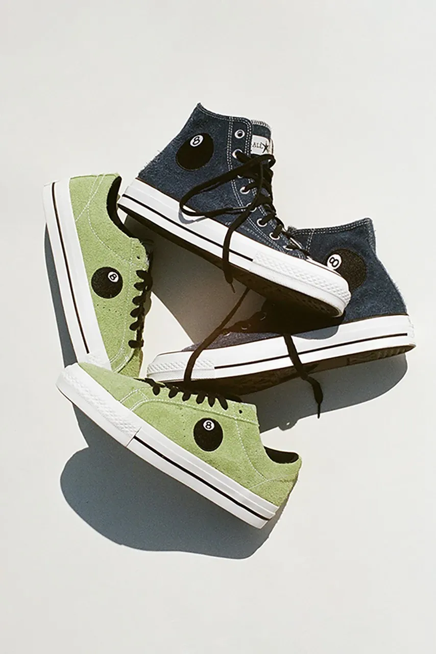 Stüssy x Converse 全新联名系列鞋款正式发布-锋巢网